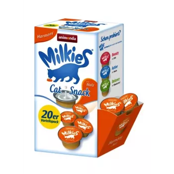 Animonda Harmony Milkies skystas pieno skanėstis suaugusioms katėms, 20 x 15 g
