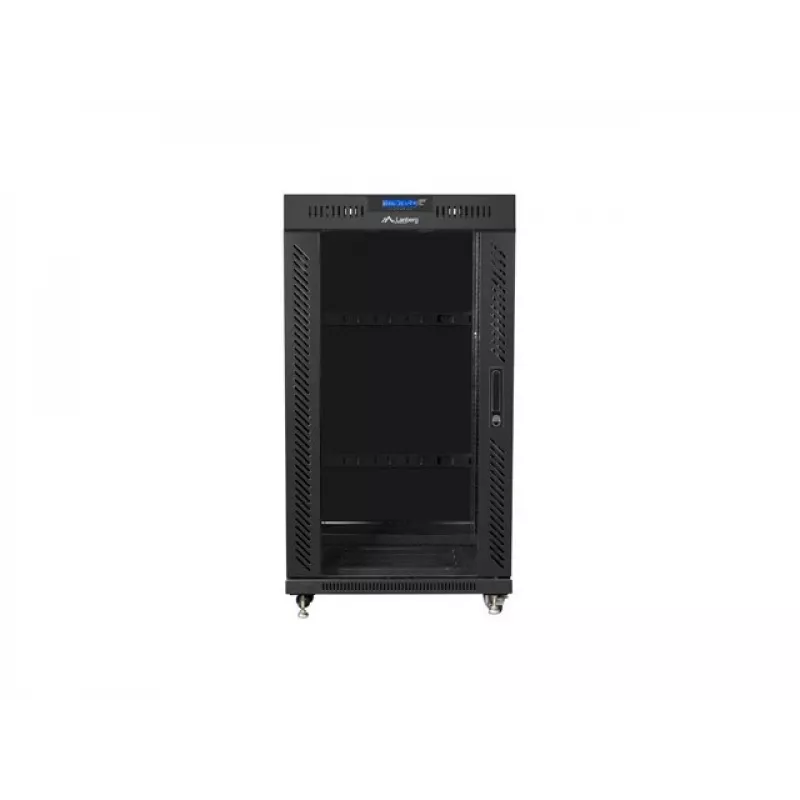 Laisvai pastatomas stovas LANBERG FF01-6822-12BL 22U juodas 1200 kg