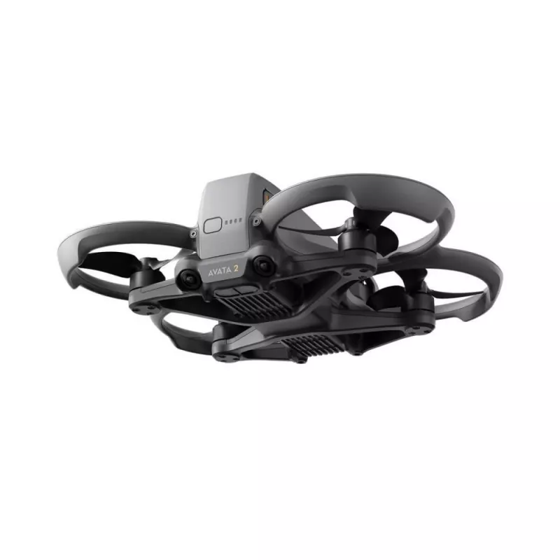 DJI Avata 2 „Fly More Combo“ (1 baterija) – 4 rotoriai, 12 MP, 3840 x 2880 pikselių, juoda