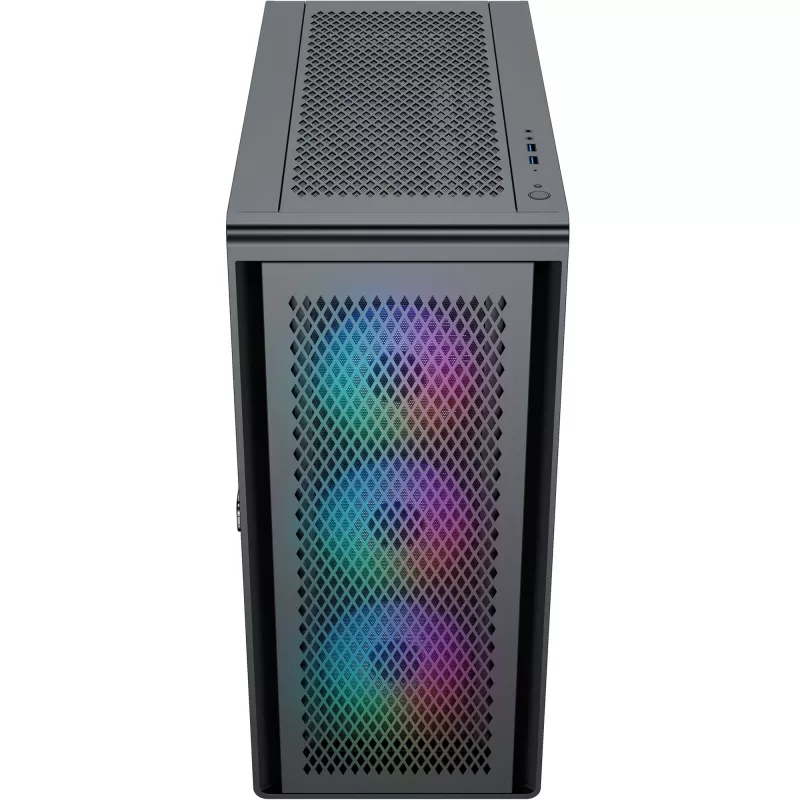 Korpusas Silentware Air 100 Black – vidutinis bokštas, ATX suderinamumas, juodas