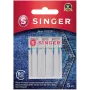 SINGER adatos siuvimo mašinoms 100/16 Modelis 250053603 – pakuotė po 5 vnt.