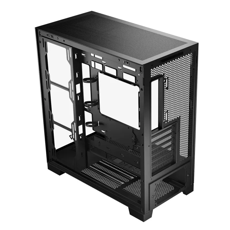 MODECOM Volcano SPACE MIDI korpusas USB 3.0 x 2 CYPE-C juodas