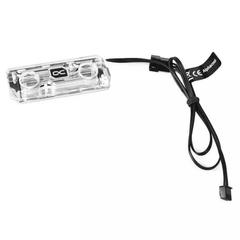 Alphacool HDX Apex M.2 2280 SSD vandens aušintuvas, akrilinis aRGB
