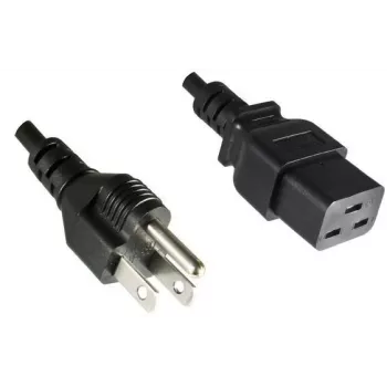 Microconnect PE110518 maitinimo laidas juodas 1,8 m C19 jungtis