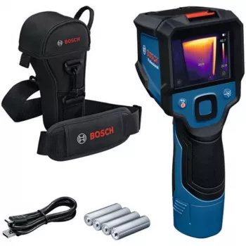 Belaidė terminė kamera GTC 12V-450-13 Professional, terminis detektorius mėlynas/juodas, be akumuliatoriaus ir įkroviklio, įrankių krepšyje