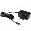 Akyga AK-ND-81 USB-C GaN nešiojamojo kompiuterio maitinimo adapteris 65 W, PD 3.0, 5–20 V, 1,8 m laidas, juodas