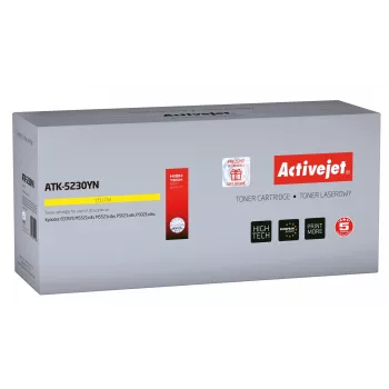 Activejet ATK-5230YN toner (atitikmuo Kyocera TK-5230Y; Supreme; 2200 puslapių; geltonas)