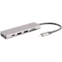 Dokavimo stotelė nešiojamam kompiuteriui ShiverPeaks S/CONN 14-05027 USB 3.2 Gen 1 Type-C pilka