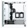 Corsair iCUE 4000X RGB Midi bokštas baltas