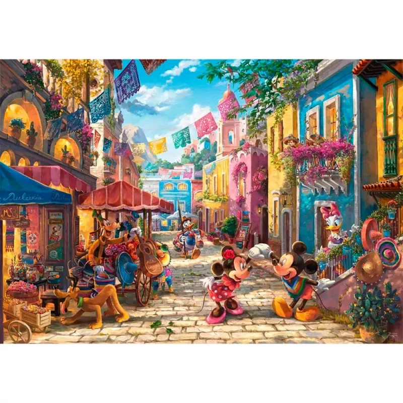 Dėlionė Disney Mickey & Minnie in Mexico 6000 57397, 6000 dalių