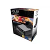 Adler AD 3036 vaflinė 4 vafliai (-ių) Juoda, Pilka 1500 W