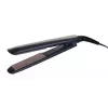 Tiesintuvas Remington S8598 Warm Black Grey – keraminės plokštelės 11 cm, 5 šildymo lygiai, 160–230 °C, 3 m laidas, laikymo dėklas