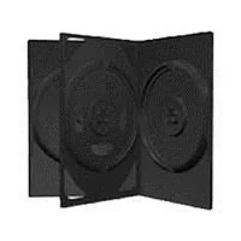 MediaRange 3er-DVD-Box Black – talpa: 3 CD, 3 DVD – 50 vnt. pakuotė – juoda (BOX15)