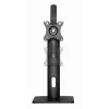 Gembird MS-D1-01 reguliuojamo aukščio monitoriaus stovas juodas
