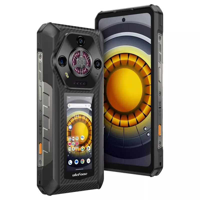 Išmanusis telefonas UleFone Armor 30 Pro 5G, 6,58 colių ekranas, 16 GB RAM, 512 GB atminties, juodas