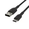 Pintas laidas USB-C į USB-A 2 m juodas Belkin
