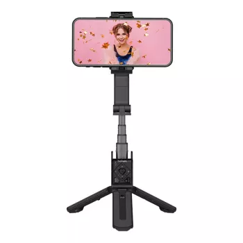 Išmaniojo telefono stabilizatorius Hohem iSteady Q juodas 360° pan roll