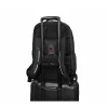 Kuprinė kasdieninė Wenger SwissGear Cosmic Black iš perdirbto poliesterio ir PVC, 17 inch
