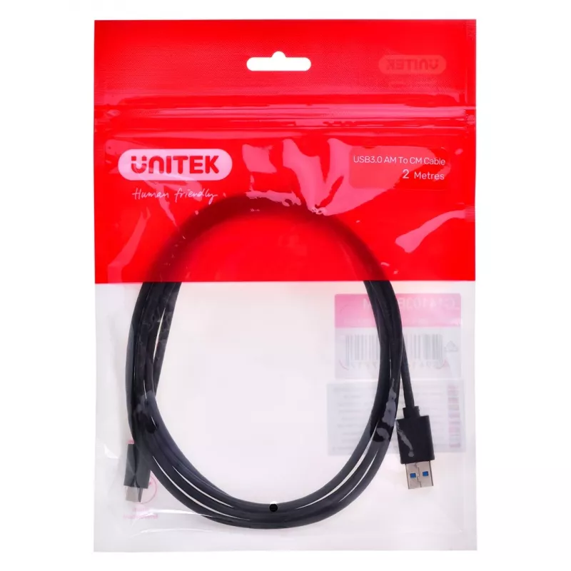 UNITEK laidas USB-C į USB-A, 5 Gbps, 2 m
