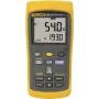 Fluke 54 II B termometras su dviem įėjimais, °C, juodas/geltonas, AA baterijos, 1000 h, -10...50 °C, -40...60 °C (3821081)