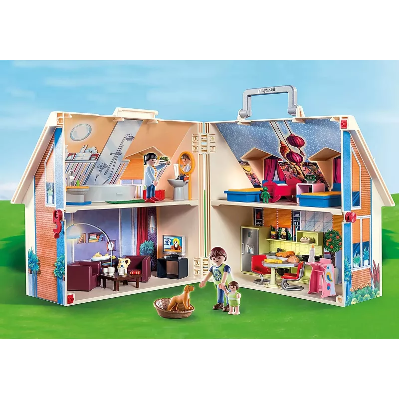 Statybinis žaidimų rinkinys PLAYMOBIL Lėlių namelis 70985 Įvairiaspalvis Plastikas