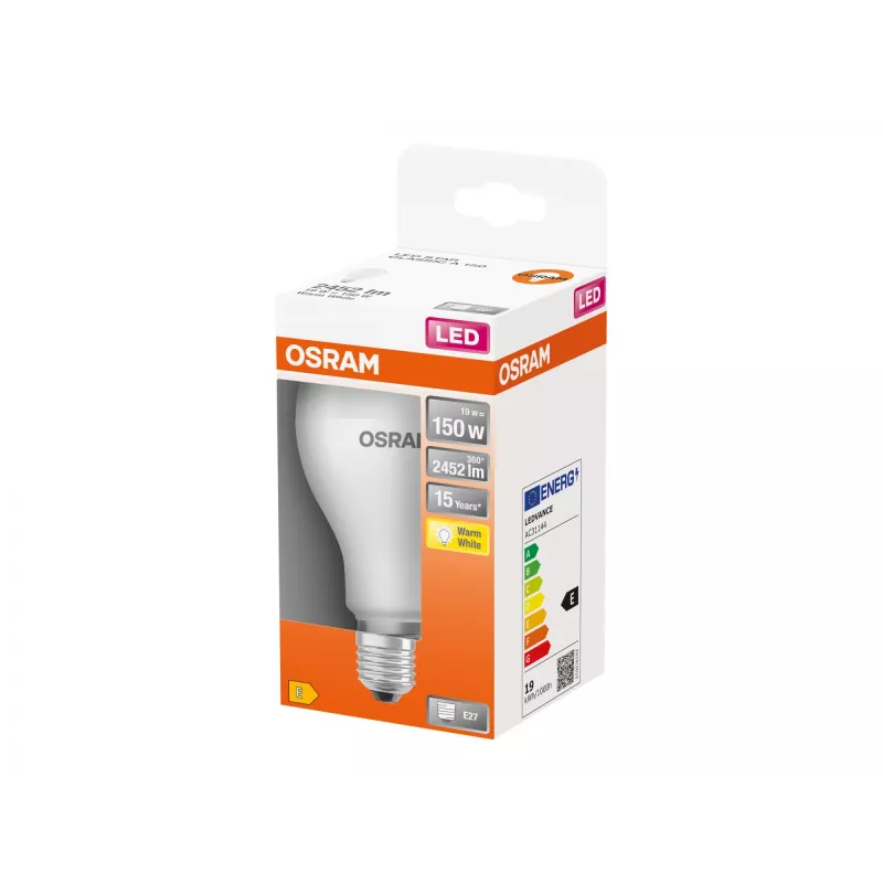 OSRAM Parathom Classic LED 19 W E27 šilta balta