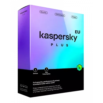 Kaspersky Plus | 3 Įrenginiai | 1 Metai | EU