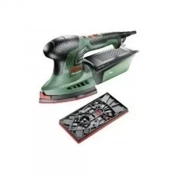 Bosch PSM 200 AES daugiafunkcis šlifuoklis 26000 OPM juoda, žalia, raudona
