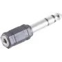 ShiverPeaks BS57061 Laido jungtis 6,3 mm / 3,5 mm juodas nerūdijantis plienas
