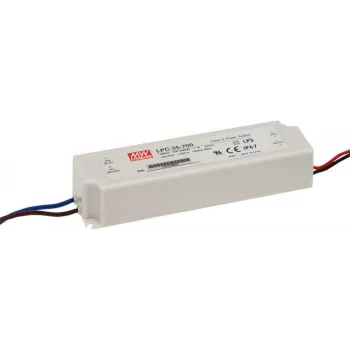 Maitinimo adapteris MEAN WELL LPC-35-700 35W Vidaus 110-230V Baltas