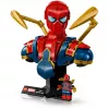 LEGO Marvel kolekcinė biustas Geležinis Žmogus-Voras 76326, 379 dalių, 18+ demonstracinis modelis, 170×200×110 mm