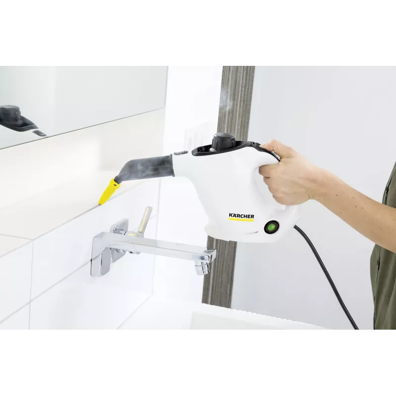 Kärcher SC 1 EasyFix nešiojamasis garų valytuvas 1200 W juoda, balta