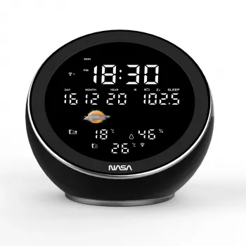 Oro stotis Nasa WSP1500 Black – vidaus ir lauko temperatūros bei drėgmės stebėjimas