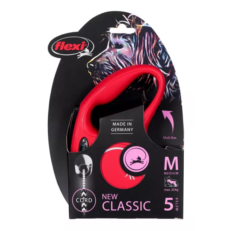 FLEXI New Classic M – ištraukiamas pavadėlis – 5 m