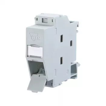 Metz 1309427103-E Grey RJ45 kištukinis lizdas