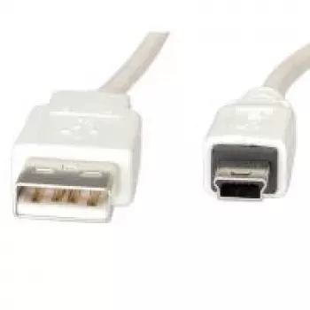 VALUE USB 2.0 kabelis, tipas A – 5 kontaktų Mini 1,8 m (11.99.8718)
