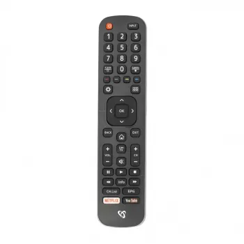 Pultelis SBOX RC-01405 suderinamas su įvairiais Hisense TV modeliais
