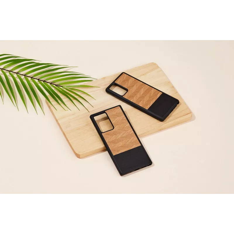 Apsauginis dėklas Man and Wood Samsung Galaxy Note20 Ultra – silkė nero juoda