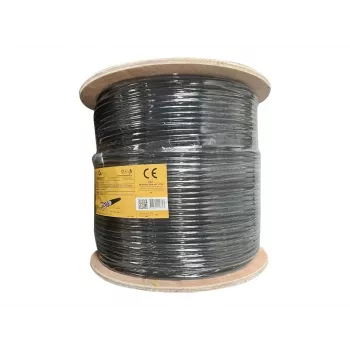 Gembird CAT6 UTP LAN lauko laidas vientisas 305m juodas