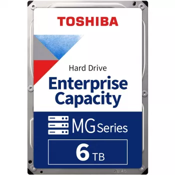 Kietasis diskas TOSHIBA 6TB 3,5 colio SATA 7200 aps/min MG08ADA600E