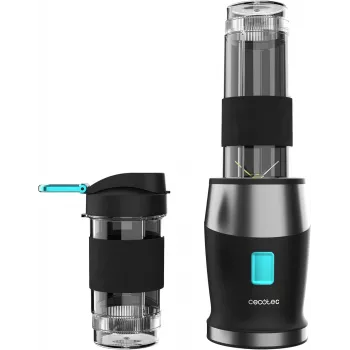 Cecotec Blender Power Titanium 900 ProGo | Stalviršinis | 900 W | Talpa 2x0,57 l | Ledų smulkinimas | Juoda