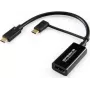SpeaKa Professional SP-9015340 vaizdo kabelio adapteris 0,15 m USB Type-C – HDMI juodas