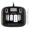 Įkroviklis baterijoms everActive NC-900U Universal DC – įkrauna AA, AAA, C, D, 9V, iki 6 elementų, juodas