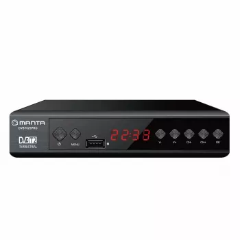 Skaitmeninis TV imtuvas MANTA DVBT025PRO DVB-T2 Full HD USB įrašymas