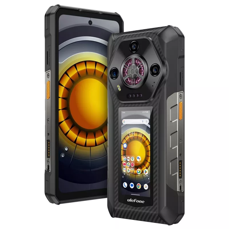 Išmanusis telefonas UleFone Armor 30 Pro 5G, 6,58 colių ekranas, 16 GB RAM, 512 GB atminties, juodas