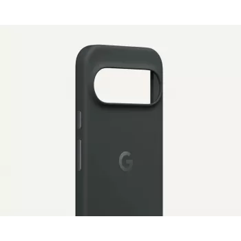 Telefono dėklas Google Pixelsnap, skirtas Pixel 10 / Pixel 10 Pro, 6,3 colio (16 cm), silikonas/mikropluoštas/PC, juodas