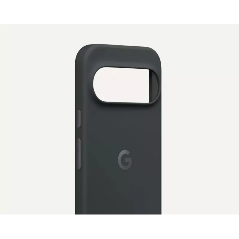 Telefono dėklas Google Pixelsnap, skirtas Pixel 10 / Pixel 10 Pro, 6,3 colio (16 cm), silikonas/mikropluoštas/PC, juodas