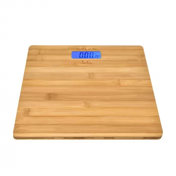 Svarstyklės asmeninės Jata HBAS1489 – bambuko platforma, 180 kg, 100 g tikslumas