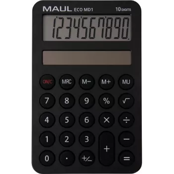 Dėklas skaičiuotuvui MAUL ECO MD1, juodas (7275090)