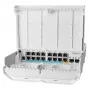 MikroTik netPower 15FR – išorinis Fast Ethernet jungiklis su reversiniu PoE